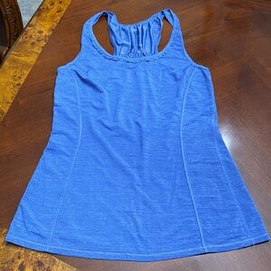 Lulumelon top blue size 8